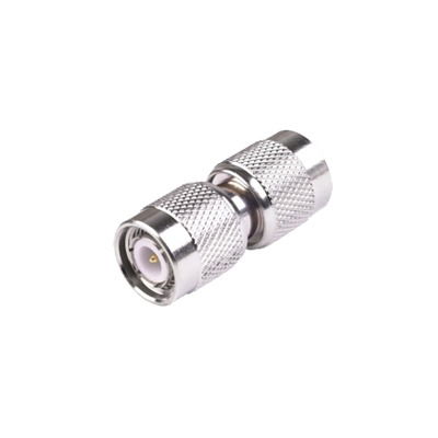 Adaptador Barril de Conector TNC Macho a TNC Macho, Niquel / Oro / Teflón. Adaptador Barril de Conector TNC Macho a TNC Macho, Niquel / Oro / Teflón.