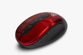 Klip Xtreme KMW-330 Vector - Ratón - ergonómico - óptico - 6 botones - inalámbrico - 2.4 GHz - receptor inalámbrico USB - rojo Klip Xtreme KMW-330 Vector - Ratón - ergonómico - óptico - 6 botones - inalámbrico - 2.4 GHz - receptor inalámbrico USB - rojo