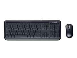 Microsoft Wired Desktop 600 - Juego de teclado y ratón - USB - QWERTY - EE. UU. - negro