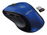 Logitech M510 - Ratón - diestro - laser - 7 botones - inalámbrico - 2.4 GHz - receptor inalámbrico USB - azul