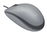 Logitech M110 Silent - Ratón - diestro y zurdo - óptico - 3 botones - cableado - USB - gris