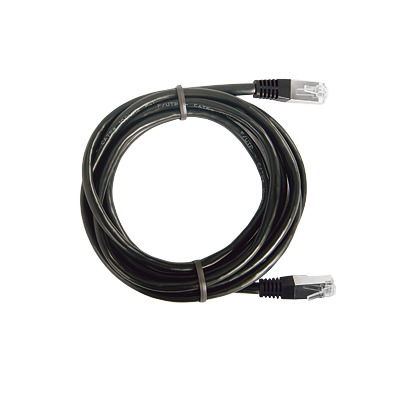 Cable de parcheo FTP Cat6 - 0.5 m - negro Cable de parcheo FTP Cat6 - 0.5 m - negro