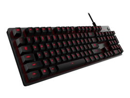 Logitech Gaming G413 - Teclado - retroiluminación - USB - interruptor: Romer-G - carbón