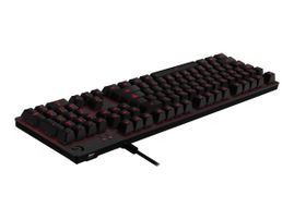 Logitech Gaming G413 - Teclado - retroiluminación - USB - interruptor: Romer-G - carbón