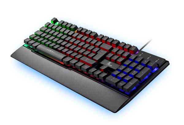 Teclado Gaming Membrana Xtech XTK-510S - Iluminación LED - Español Teclado Gaming Membrana Xtech XTK-510S - Iluminación LED - Español