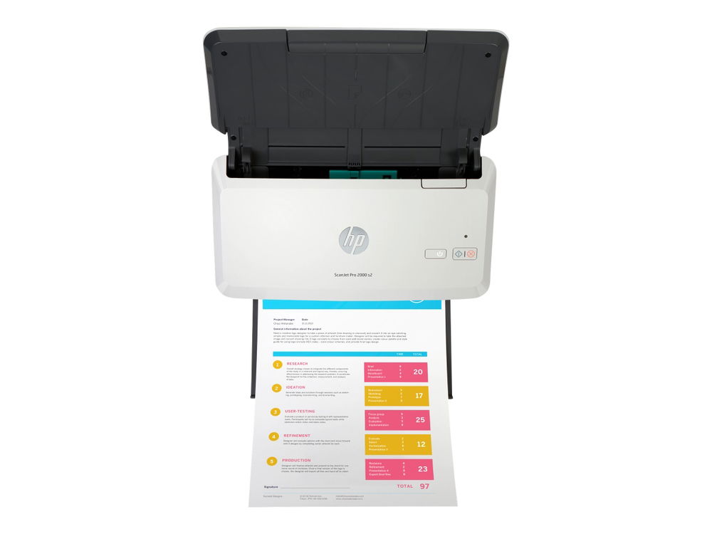 HP Scanjet Pro 2000 s2 Sheet-feed - Escáner de documentos - CMOS / CIS - a dos caras - 216 x 3100 mm - 600 ppp x 600 ppp - hasta 35 ppm (mono) - Alimentador automático de documentos (ADF) (50 hojas) - hasta 3500 exploraciones por día - USB 3.0 HP Scanjet Pro 2000 s2 Sheet-feed - Escáner de documentos - CMOS / CIS - a dos caras - 216 x 3100 mm - 600 ppp x 600 ppp - hasta 35 ppm (mono) - Alimentador automático de documentos (ADF) (50 hojas) - hasta 3500 exploraciones por día - USB 3.0