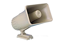 Honeywell - Self contained dual-tone electronic siren 6-12VDC - 30 watt - Tono dual - Trino o constante - Alambres cerrados,facilmente minipulados - Potencial nominal de 30 vatios - Gabinete de proteccion disponible (743BE)