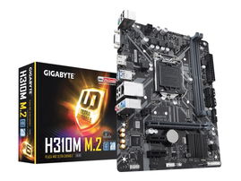 Gigabyte H310M M.2 - 1.0 - placa base - micro ATX - LGA1151 Socket - H310 Chipset - USB 3.1 Gen 1 - Gigabit LAN - Tarjeta gráfica (CPU necesaria) - HD Audio (8-canales) Gigabyte H310M M.2 - 1.0 - placa base - micro ATX - LGA1151 Socket - H310 Chipset - USB 3.1 Gen 1 - Gigabit LAN - Tarjeta gráfica (CPU necesaria) - HD Audio (8-canales)