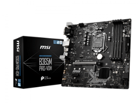 MSI - B365M PRO-VH - Motherboard - Micro ATX - LGA1151 Socket - Intel B365 - para Core i3 / para Core i5 / para Core i7 / para Celeron / para Pentium - Intel HD Graphics