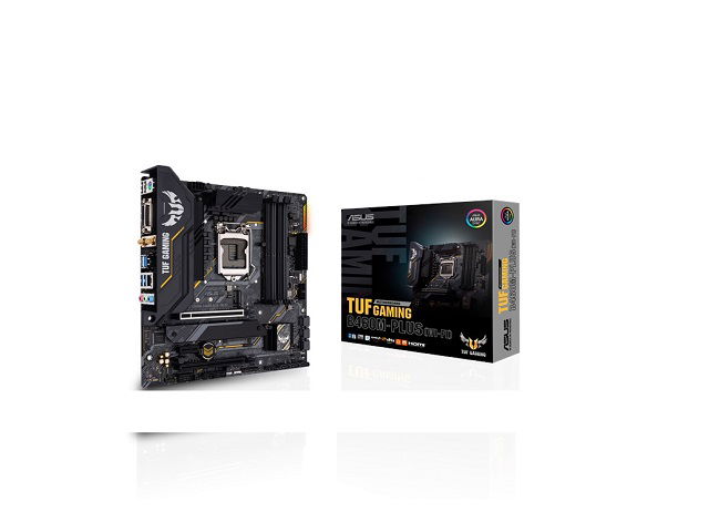 ASUS TUF GAMING B460M-PLUS (WI-FI) - Placa base - micro ATX - Socket LGA1200 - B460 Chipset - USB 3.2 Gen 1 - Gigabit LAN, Wi-Fi, Bluetooth - Tarjeta gráfica (CPU necesaria) - HD Audio (8-canales) ASUS TUF GAMING B460M-PLUS (WI-FI) - Placa base - micro ATX - Socket LGA1200 - B460 Chipset - USB 3.2 Gen 1 - Gigabit LAN, Wi-Fi, Bluetooth - Tarjeta gráfica (CPU necesaria) - HD Audio (8-canales)