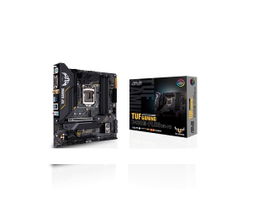 ASUS TUF GAMING B460M-PLUS (WI-FI) - Placa base - micro ATX - Socket LGA1200 - B460 Chipset - USB 3.2 Gen 1 - Gigabit LAN, Wi-Fi, Bluetooth - Tarjeta gráfica (CPU necesaria) - HD Audio (8-canales)