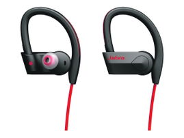 Jabra Sport Pace - Auriculares internos con micro - en oreja - montaje encima de la oreja - Bluetooth - inalámbrico - rojo