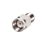 Adaptador en Línea de conector SMA Macho Inverso a SMA Hembra, Noquel/ Oro/ Teflón.