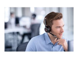 Jabra Evolve 75 MS Stereo - Auricular - en oreja - Bluetooth - inalámbrico - cancelación de sonido activo - USB - Certificado para Skype Empresarial