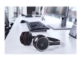 Jabra Evolve 75 MS Stereo - Auricular - en oreja - Bluetooth - inalámbrico - cancelación de sonido activo - USB - Certificado para Skype Empresarial