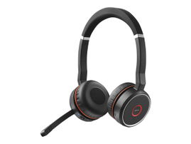 Jabra Evolve 75 MS Stereo - Auricular - en oreja - Bluetooth - inalámbrico - cancelación de sonido activo - USB - Certificado para Skype Empresarial