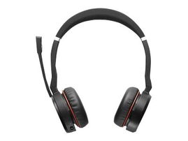 Jabra Evolve 75 MS Stereo - Auricular - en oreja - Bluetooth - inalámbrico - cancelación de sonido activo - USB - Certificado para Skype Empresarial