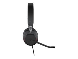 Jabra Evolve2 40 MS Stereo - Auricular - en oreja - cableado - USB-A - aislamiento de ruido - Certificado para Equipos de Microsoft Jabra Evolve2 40 MS Stereo - Auricular - en oreja - cableado - USB-A - aislamiento de ruido - Certificado para Equipos de Microsoft