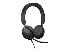Jabra Evolve2 40 MS Stereo - Auricular - en oreja - cableado - USB-A - aislamiento de ruido - Certificado para Equipos de Microsoft Jabra Evolve2 40 MS Stereo - Auricular - en oreja - cableado - USB-A - aislamiento de ruido - Certificado para Equipos de Microsoft