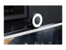 Razer Kiyo - Webcam - color - 4 MP - 1920 x 1080 - audio - USB 2.0 - MJPEG, H.264, YUV2