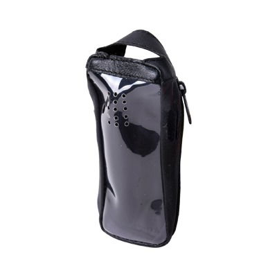 Funda Reforzada de piel con frente transparente para radios TK2312 / TK3312K. Funda Reforzada de piel con frente transparente para radios TK2312 / TK3312K.