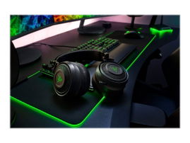 Razer Nari - Auricular - tamaño completo - 2,4 GHz - inalámbrico - aislamiento de ruido - negro Razer Nari - Auricular - tamaño completo - 2,4 GHz - inalámbrico - aislamiento de ruido - negro