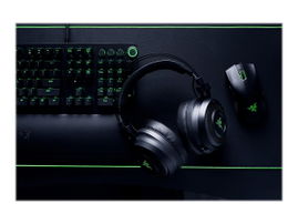 Razer Nari - Auricular - tamaño completo - 2,4 GHz - inalámbrico - aislamiento de ruido - negro Razer Nari - Auricular - tamaño completo - 2,4 GHz - inalámbrico - aislamiento de ruido - negro