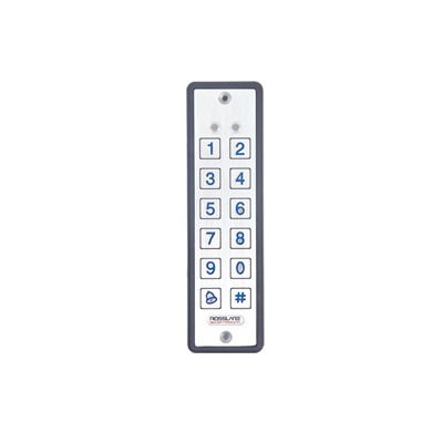 Lector ultra delgado de proximidad con teclado, capacidad de lectura de tarjetas ROSSLARE y HID, 125 Khz Lector ultra delgado de proximidad con teclado, capacidad de lectura de tarjetas ROSSLARE y HID, 125 Khz