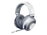 Razer Kraken - Auricular - tamaño completo - cableado - conector de 3,5 mm - aislamiento de ruido - blanco mercurio