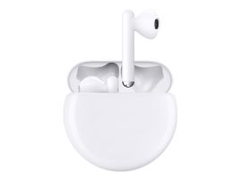 Huawei FreeBuds 3 - Auriculares inalámbricos con micro - en oreja - Bluetooth - cancelación de sonido activo - blanco cerámica Huawei FreeBuds 3 - Auriculares inalámbricos con micro - en oreja - Bluetooth - cancelación de sonido activo - blanco cerámica