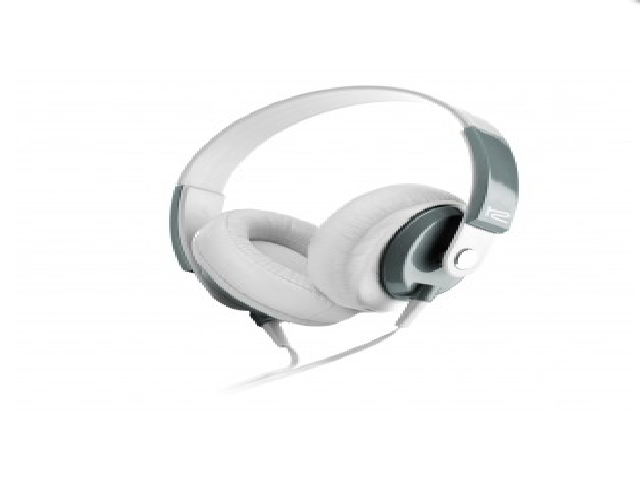 Klip Xtreme - KHS-550WH - Headset - Para Cellular phone / Para Phone / Para Portable electronics / Para Tablet - Wired - Supra-aurales-Mic