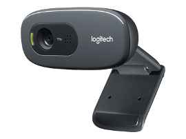 Logitech HD Webcam C270 - Webcam - color - 1280 x 720 - audio - USB 2.0