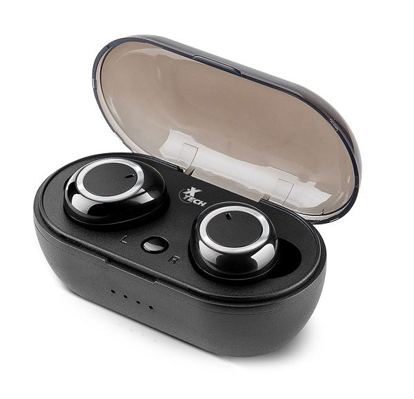 Xtech Voxdots XTH-700 - Auriculares inalámbricos con micro - en oreja - Bluetooth - negro