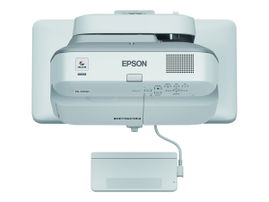 Epson BrightLink 695Wi+ Interactivo - Proyector 3LCD - 3500 lúmenes (blanco) - 3500 lúmenes (color) - WXGA (1280 x 800) - 16:10 - 720p - objetivo fijo para distancias ultracortas - LAN