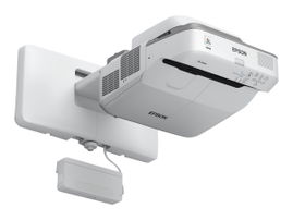 Epson BrightLink 695Wi+ Interactivo - Proyector 3LCD - 3500 lúmenes (blanco) - 3500 lúmenes (color) - WXGA (1280 x 800) - 16:10 - 720p - objetivo fijo para distancias ultracortas - LAN