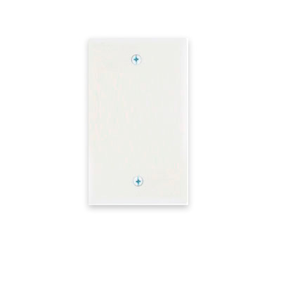 TAPA CIEGA GENÉRICA PARA CAJAS RECTANGULARES ESTÁNDAR, COMPATIBLE CON CAJAS THORSMAN, ALT-948 BLANCO, INCLUYE TORNILLOS.