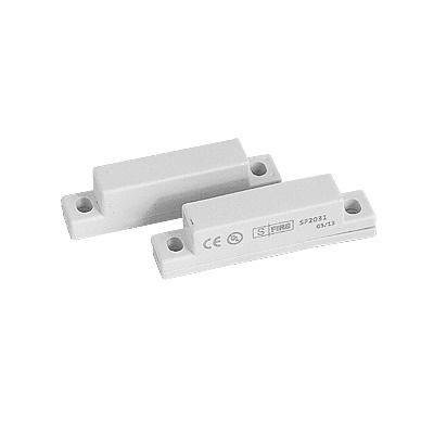 Contacto magnético para puertas y ventanas color blanco Contacto magnético para puertas y ventanas color blanco