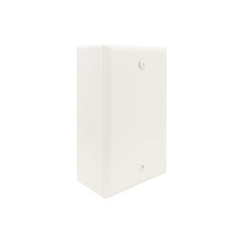 CAJA PLÁSTICA TAMAÑO ESTÁNDAR CON TAPA CIEGA DE PLASTICO ALT-947 COLOR BLANCO, PARA MONTAJE SOBRE PARED O TECHO