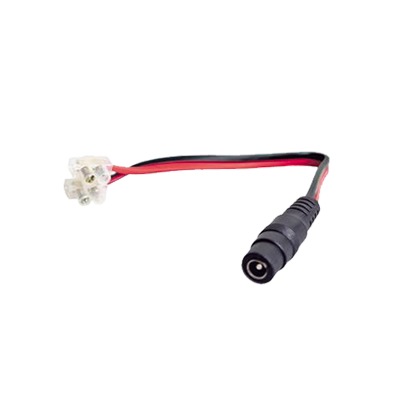 Cable con conector hembra, alimentación para Vcd con puntas libres. Cable con conector hembra, alimentación para Vcd con puntas libres.