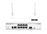 MikroTik Cloud Router Switch CRS109-8G-1S-2HnD-IN - Conmutador - L3 - inteligente - 7 x 10/100/1000 + 1 x 10/100/1000 (PoE) + 1 x Gigabit SFP - sobremesa - PoE pasivo - alimentación cc