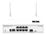 MikroTik Cloud Router Switch CRS109-8G-1S-2HnD-IN - Conmutador - L3 - inteligente - 7 x 10/100/1000 + 1 x 10/100/1000 (PoE) + 1 x Gigabit SFP - sobremesa - PoE pasivo - alimentación cc