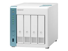 QNAP TS-431K - Servidor NAS - 4 compartimentos - SATA 6Gb/s - RAM 1 GB - Gigabit Ethernet