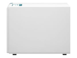 QNAP TS-431K - Servidor NAS - 4 compartimentos - SATA 6Gb/s - RAM 1 GB - Gigabit Ethernet