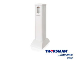 MINI COLUMNA PARA PISO THORSMAN 10000-01000, COLOR BLANCO, PVC RÍGIDO DE ALTO IMPACTO RESISTENTE A LA TENSIÓN, ABS RÍGIDO DE ALTO IMPACTO RESISTENTE A LA TENSIÓN, MATERIAL AUTOEXTINGUIBLE, RESISTENTE A LOS RAYOS UV ASTM D-635-98, BLISTER 1 PIEZAS CON