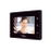 Monitor adicional color negro manos libres con pantalla LCD a color de 7