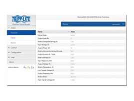 Tripp Lite UPS Web Management Accessory Card SNMP Remote Monitoring HTML5 - Adaptador de administración remota - 100Mb LAN - 100Base-TX Tripp Lite UPS Web Management Accessory Card SNMP Remote Monitoring HTML5 - Adaptador de administración remota - 100Mb LAN - 100Base-TX