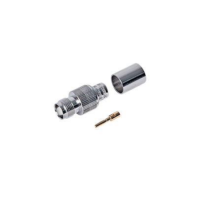 Conector TNC Hembra para 9913, 7810A, 8214, CNT-400, RG8/U-SYS, RFLASH-1113. Conector TNC Hembra para 9913, 7810A, 8214, CNT-400, RG8/U-SYS, RFLASH-1113.