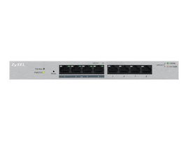 Zyxel GS1200-8HP - Conmutador - Gestionado - 4 x 10/100/1000 + 4 x 10/100/1000 (PoE+) - sobremesa - PoE+ (60 W)