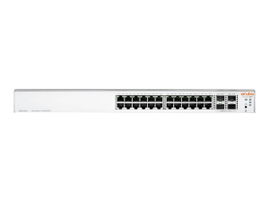 HPE Networking Instant On 1930 24G 4SFP/SFP+ Switch - Conmutador - L3 - Gestionado - 24 x 10/100/1000 + 4 x 1 Gigabit / 10 Gigabit SFP+ - montaje en rack