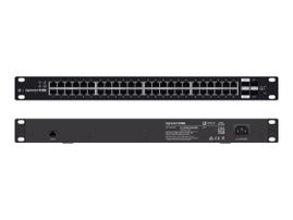 Ubiquiti EdgeSwitch 48 - Conmutador - Gestionado - 48 x 10/100/1000 (PoE+) + 2 x Gigabit SFP / 10 Gigabit SFP+ + 2 x SFP - montaje en rack - PoE+